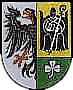 Wappen vom Küstenbadeort Dorum an der südlichen Nordsee